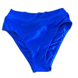 LaBlanca Woman Size 6 Blue Bikini Bottom NWT High Cut